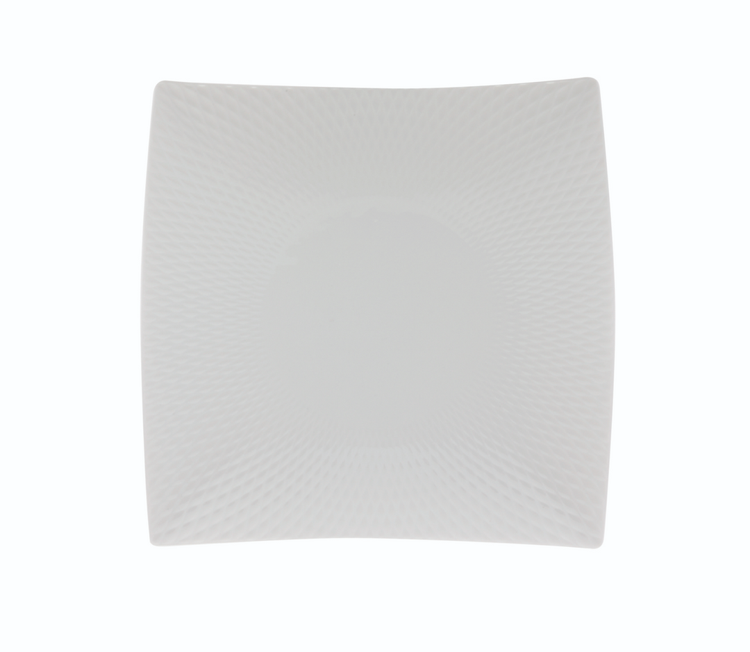 Maxwell Williams White Basics Diamonds Plat rectangulaire 25x18cm Boîte cadeau