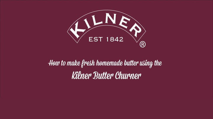 Beurrier en verre Kilner et couvercle