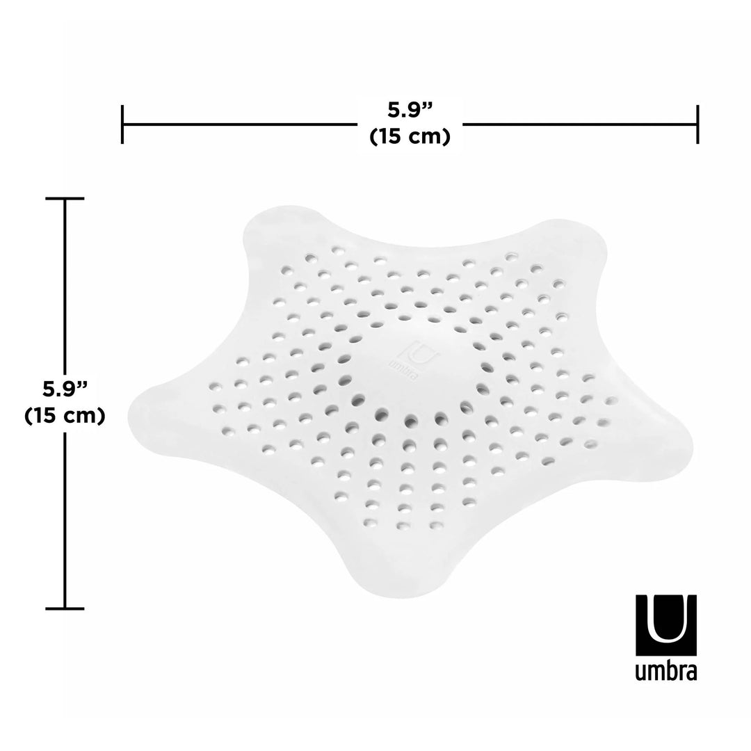 UMBRA STARFISH HAIR CATCHER - WHITE