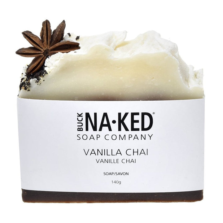 BUCK NAKED VANILLA CHAI SOAP - 150g