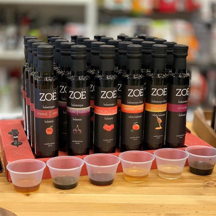 ZOE Vinaigre balsamique foncé infusé à la figue 250ml