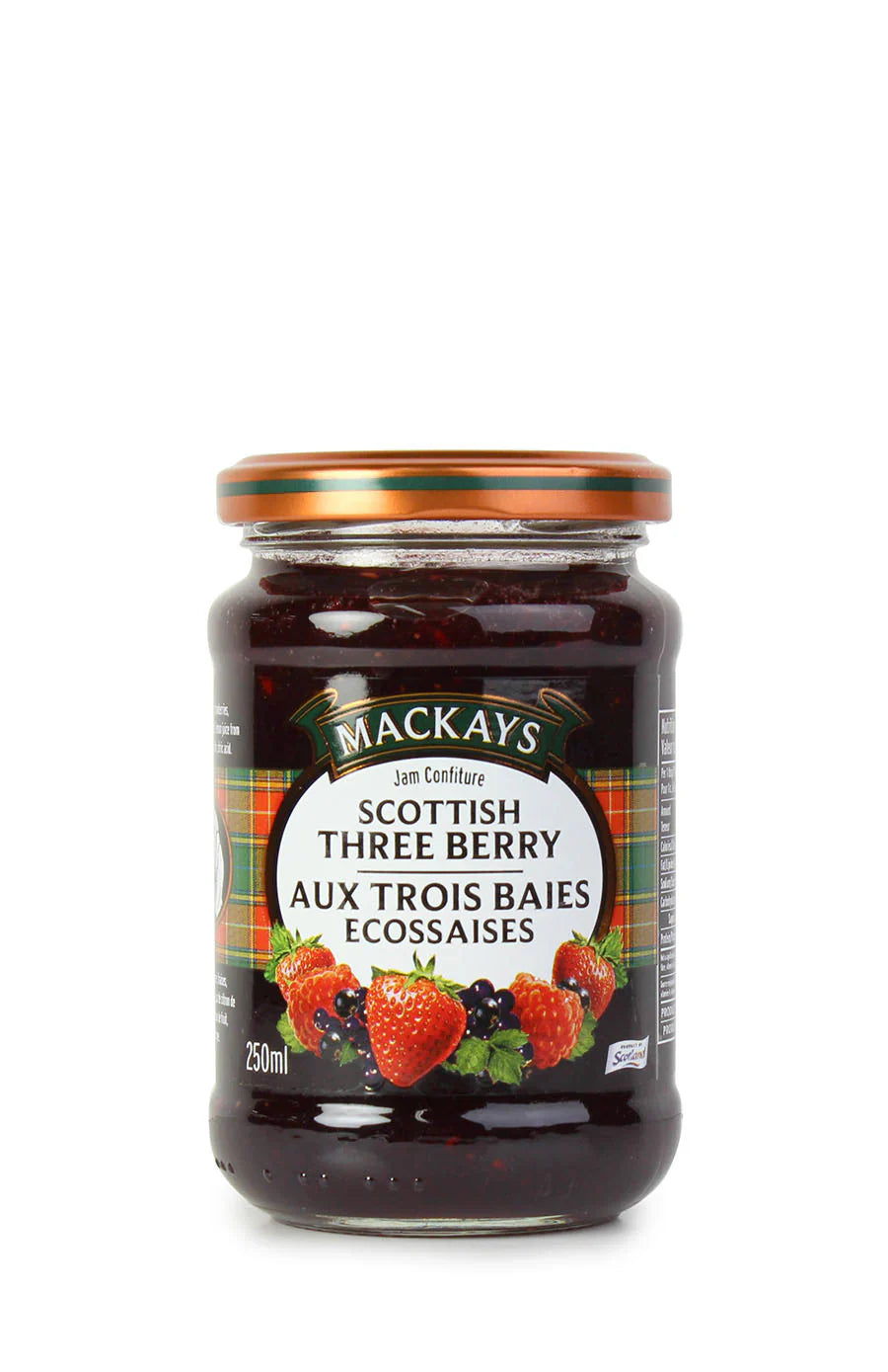 Jams & Spreads collection - Mackays Scottish three berry preserve