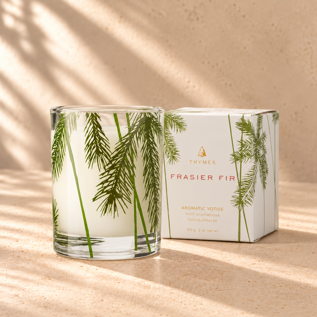 G. D’Aoust | Candle & Fragrance Stocking Stuffers | Product from our selection on warm limestone