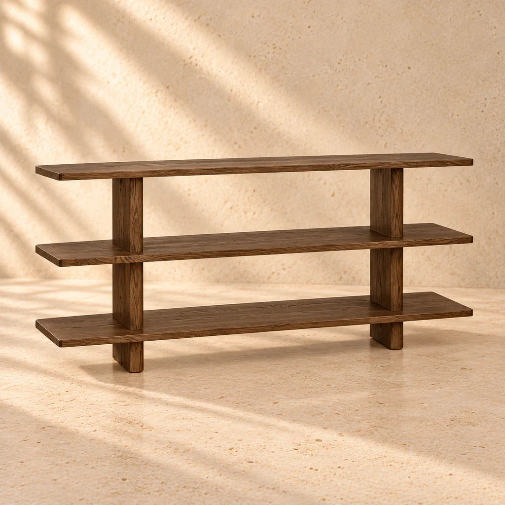 G. D’Aoust | Furniture / Bookcases & Shelves | CASEY SMALL BOOKCASE "DARK BROWN"