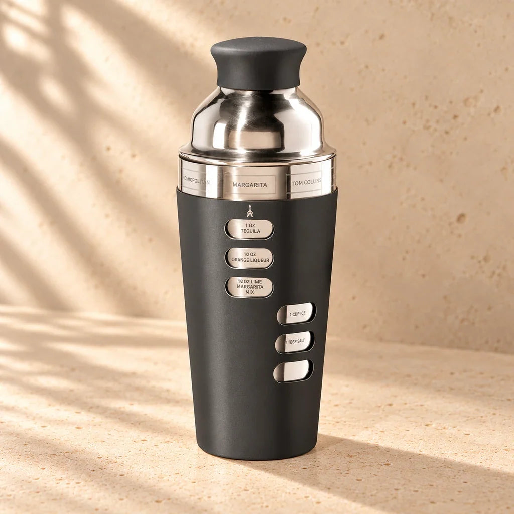 G. D’Aoust | Kitchenware / Bar Accessories | DIAL-A-DRINK COCKTAIL SHAKER "BLACK"