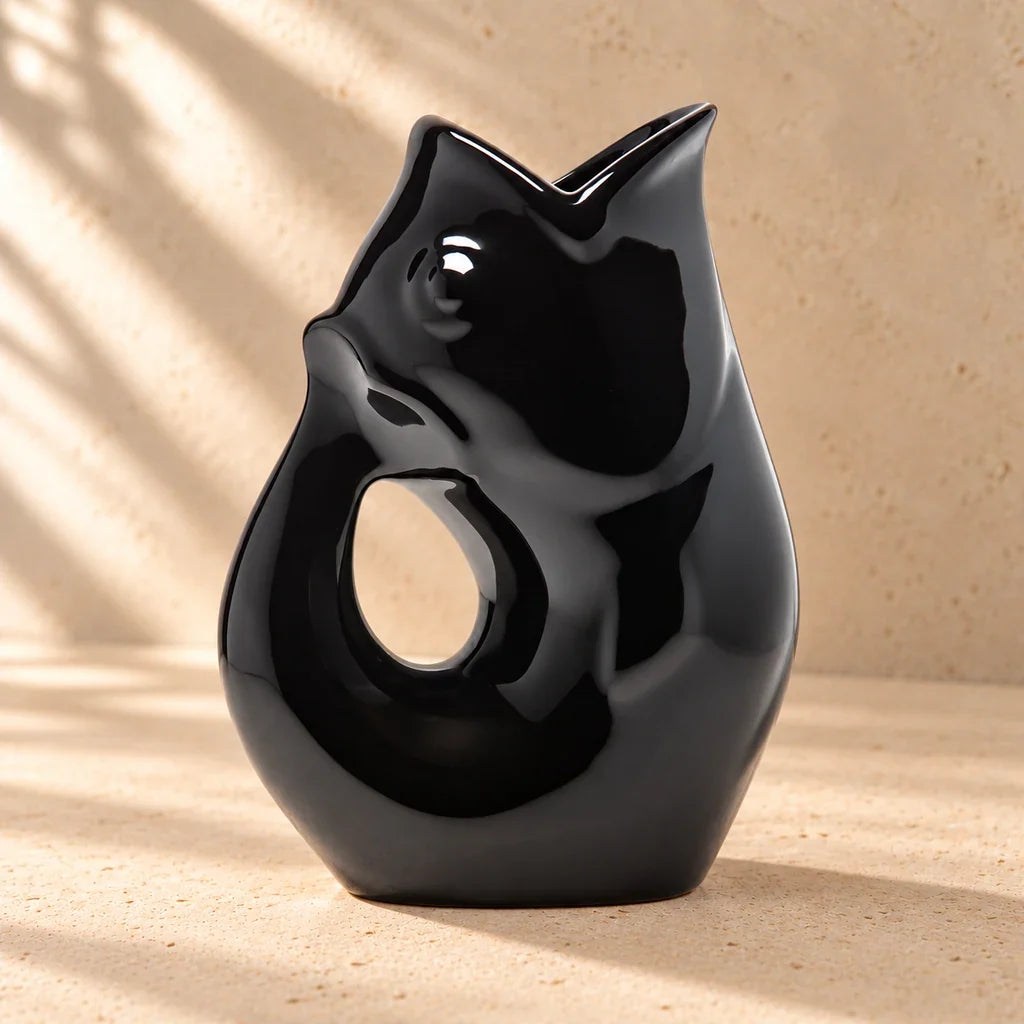 G. D’Aoust | Homeware / Decor | GURGLEPOT - GLOSSY BLACK 42OZ