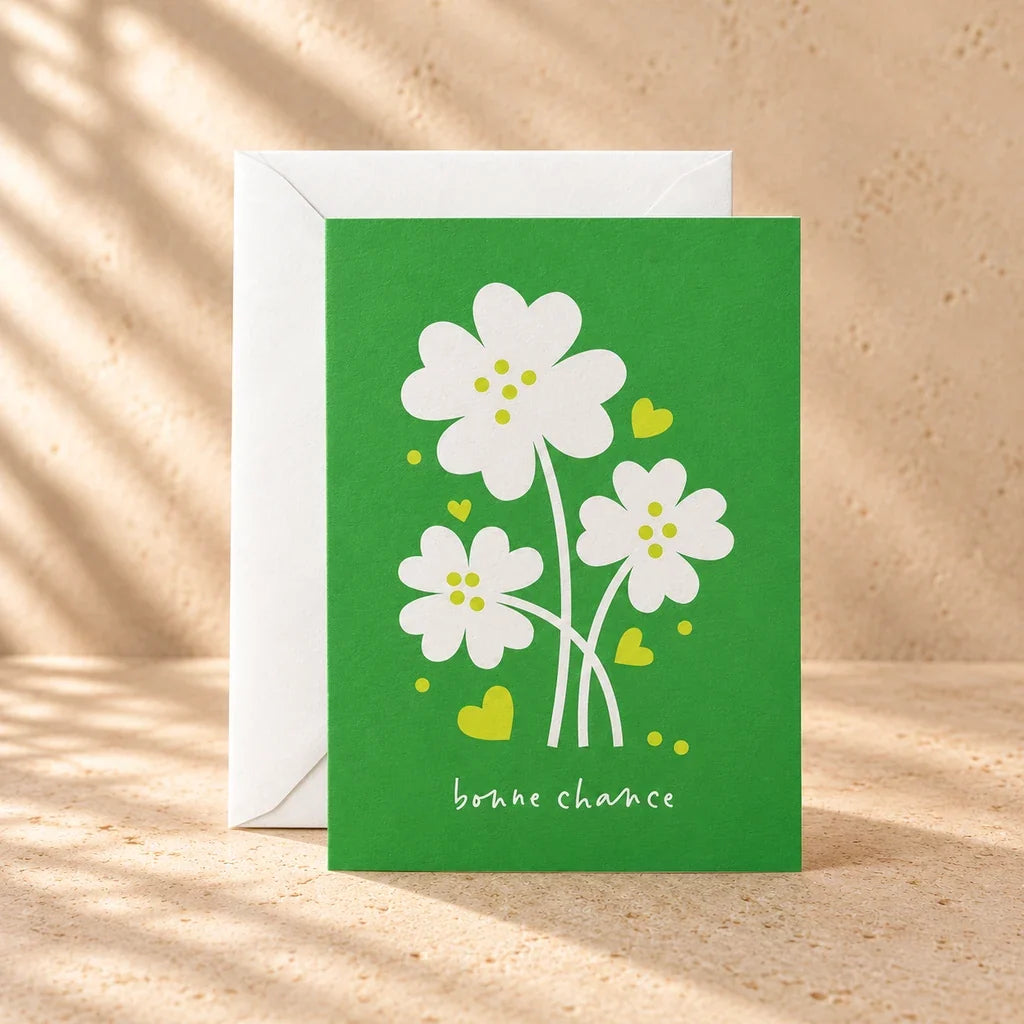 G. D’Aoust | Gifting / Greeting Cards | BONNE CHANCE CARD