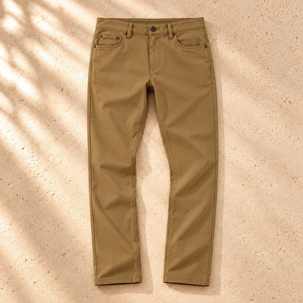 G. D’Aoust | Men / Pants & Shorts | GRANT - SUPER FLEX STRETCH TECH PANTS "CAMEL"