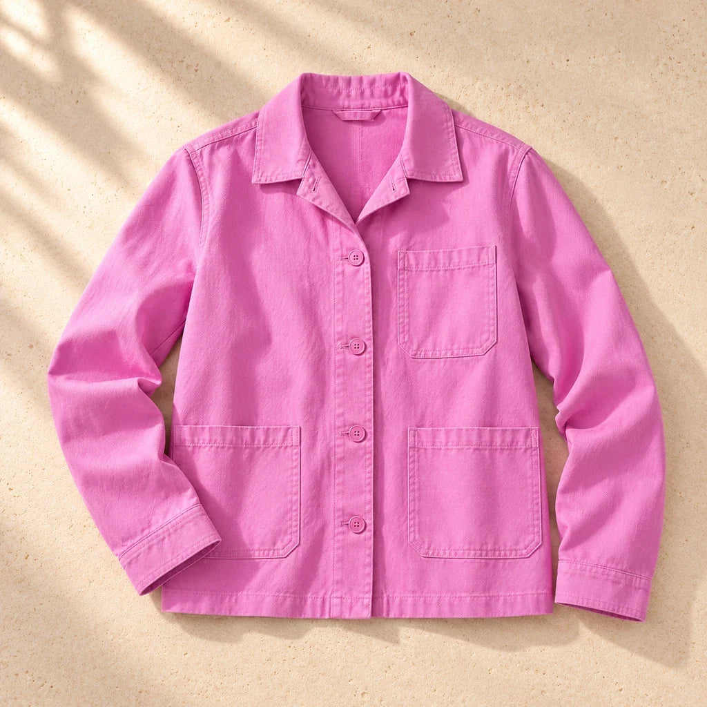 G. D’Aoust | Women / Clothing | ALIZE WORKER JACKET "NACRE"