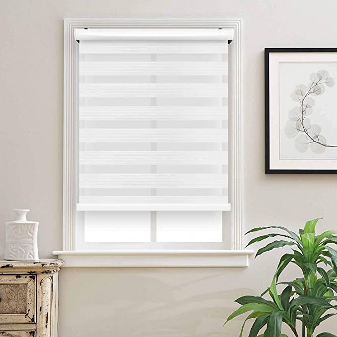 Zebra cordless roller blinds collection at G.D'Aoust