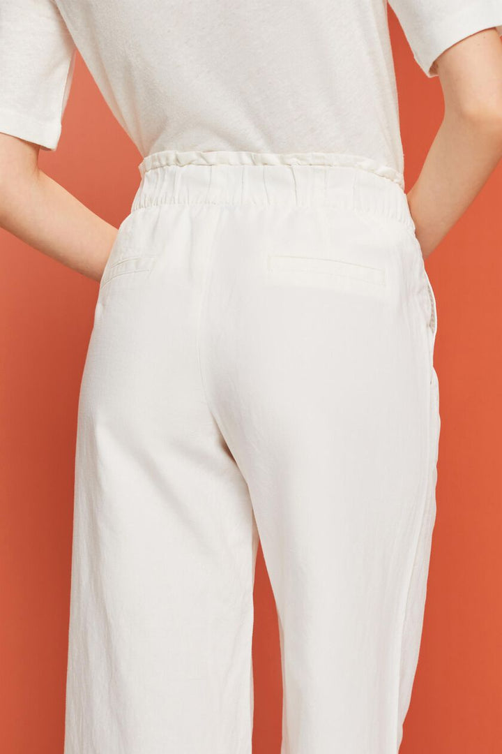 CULOTTE WITH A TIE BELT