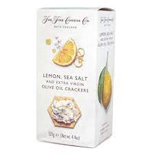 The Fine Cheese Co. Lemon Sea Salt & Extra Virgin Olive Oil Crackers