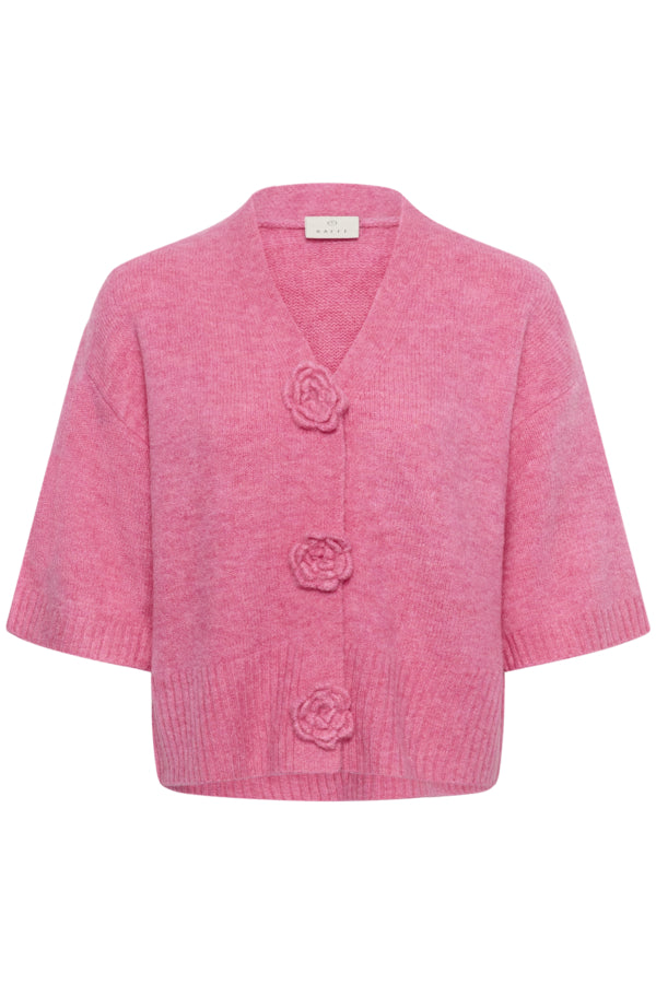 KAROSIE CARDIGAN "PINK POWER MELANGE"