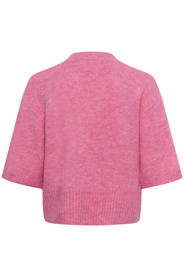 KAROSIE CARDIGAN "PINK POWER MELANGE"