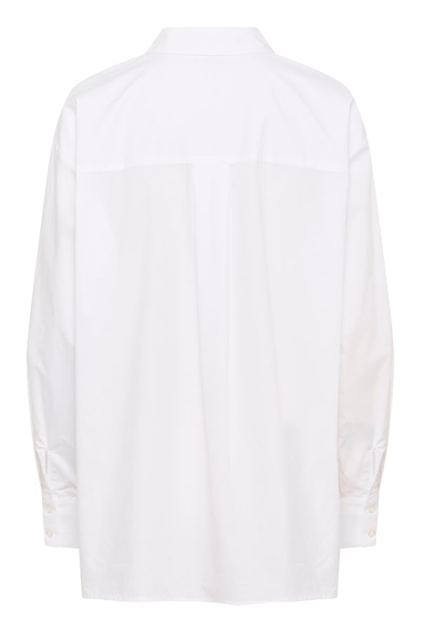 KAFFE KAMIRA SHIRT - OPTICAL WHITE