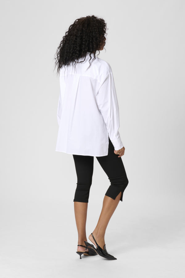 KAFFE KAMIRA SHIRT - OPTICAL WHITE