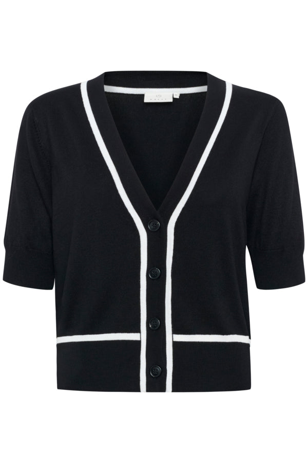 KAFFE KAMALLY CARDIGAN - BLACK DEEP