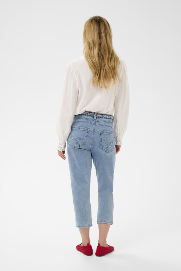 CRGRAZIE 3/4 DENIM BRANDING CAMBELL MEDIUM BLUE