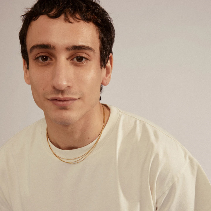 Pilgrim Live Recycled Necklace 3-in-1 Gold Plated