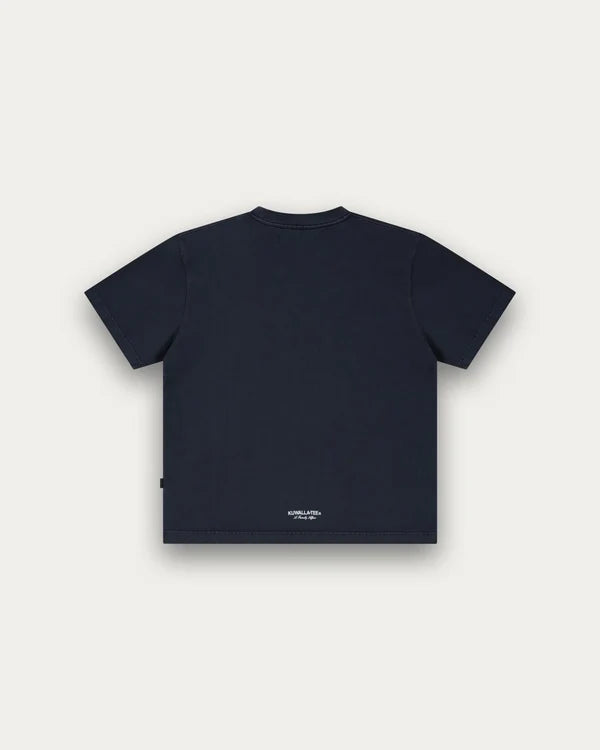 OVERSIZED HEAVY TEE "NAVY"