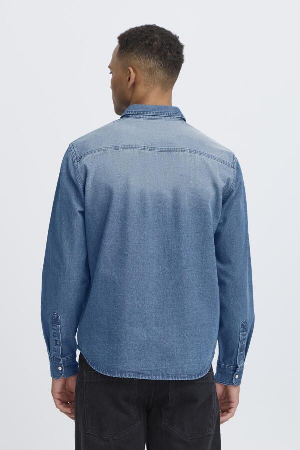 BBLEND BHDARGO SHIRT - DENIM MIDDLE BLUE