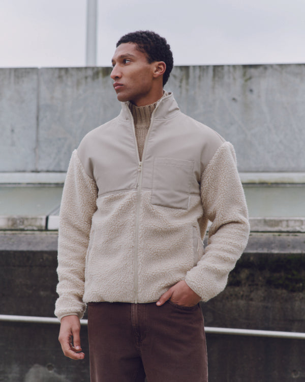 BBLEND BHEVON JACKET - OYSTER GRAY