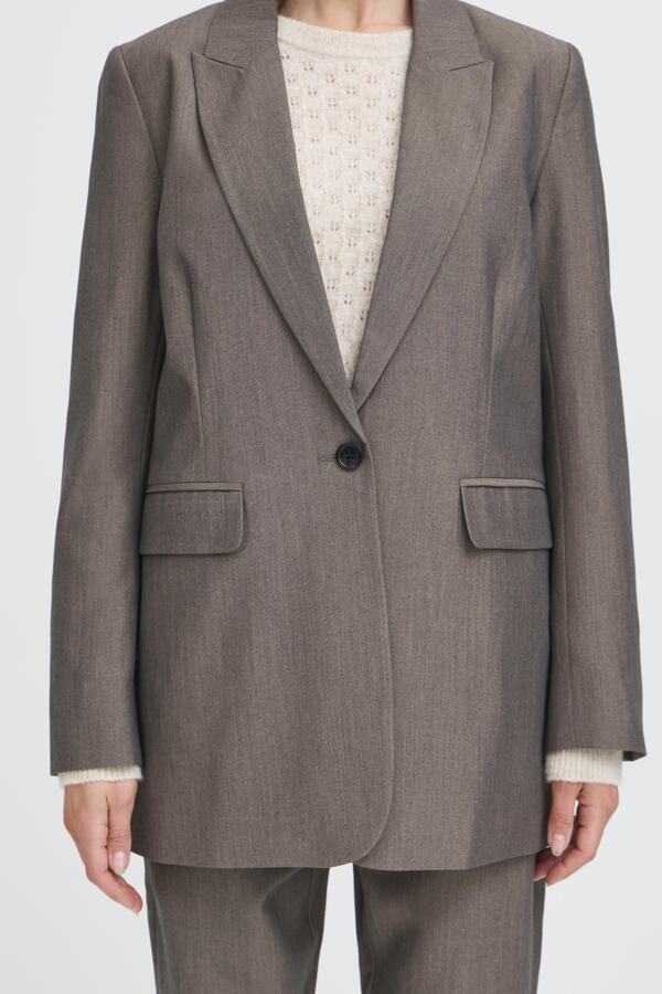 B.YOUNG BYDANTA BLAZER - WALNUT MIX