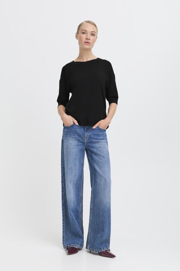B.YOUNG BYMMORLA TSHIRT - BLACK
