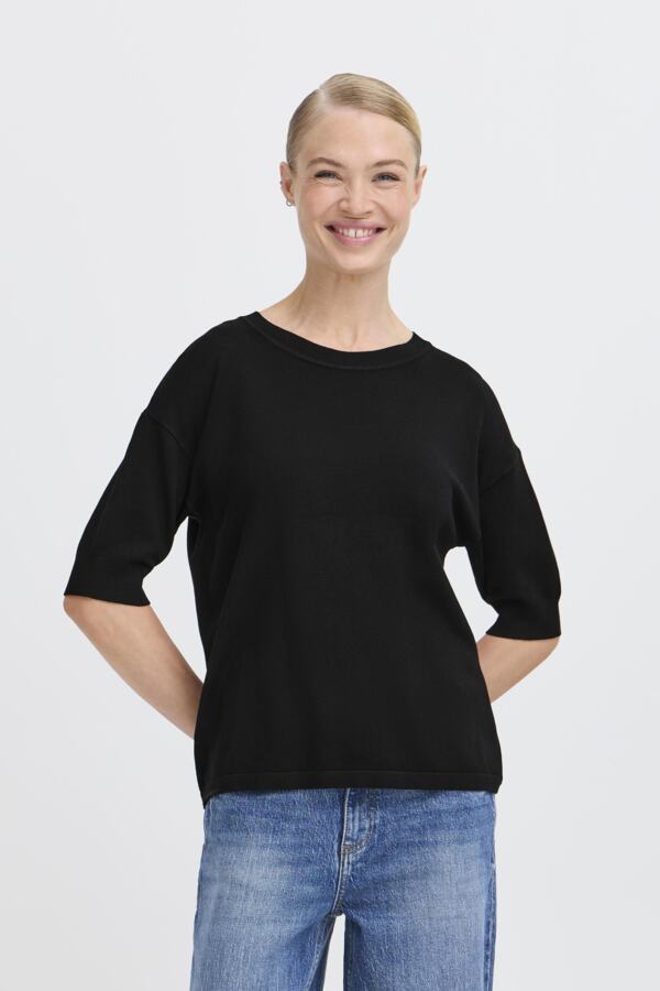 B.YOUNG BYMMORLA TSHIRT - BLACK