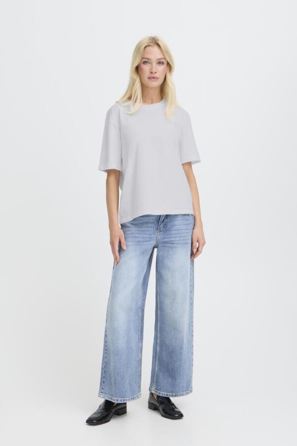 BYTROLLO CREW NECK TSHIRT - OPTICAL WHITE