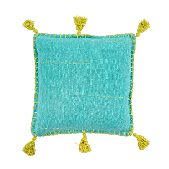 INDABA 20X20 CASBAH PILLOW - TURQUOISE