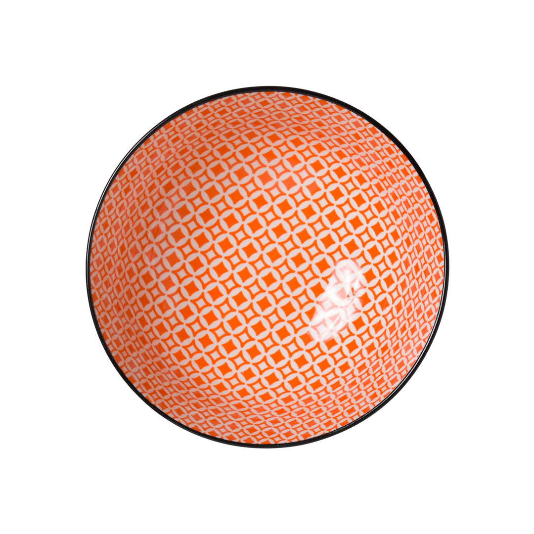 Kiri Porcelain Bowl 4.5" x 2.5" - Gerbera Diamond