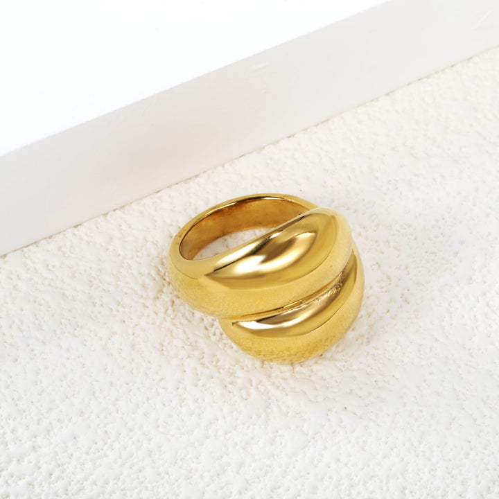Asymmetry in Gold Ring