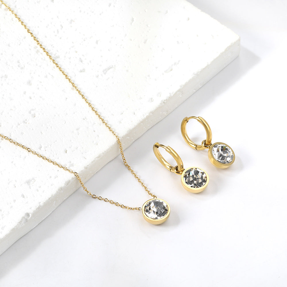 Radiant Pearl & Diamond Harmony Set