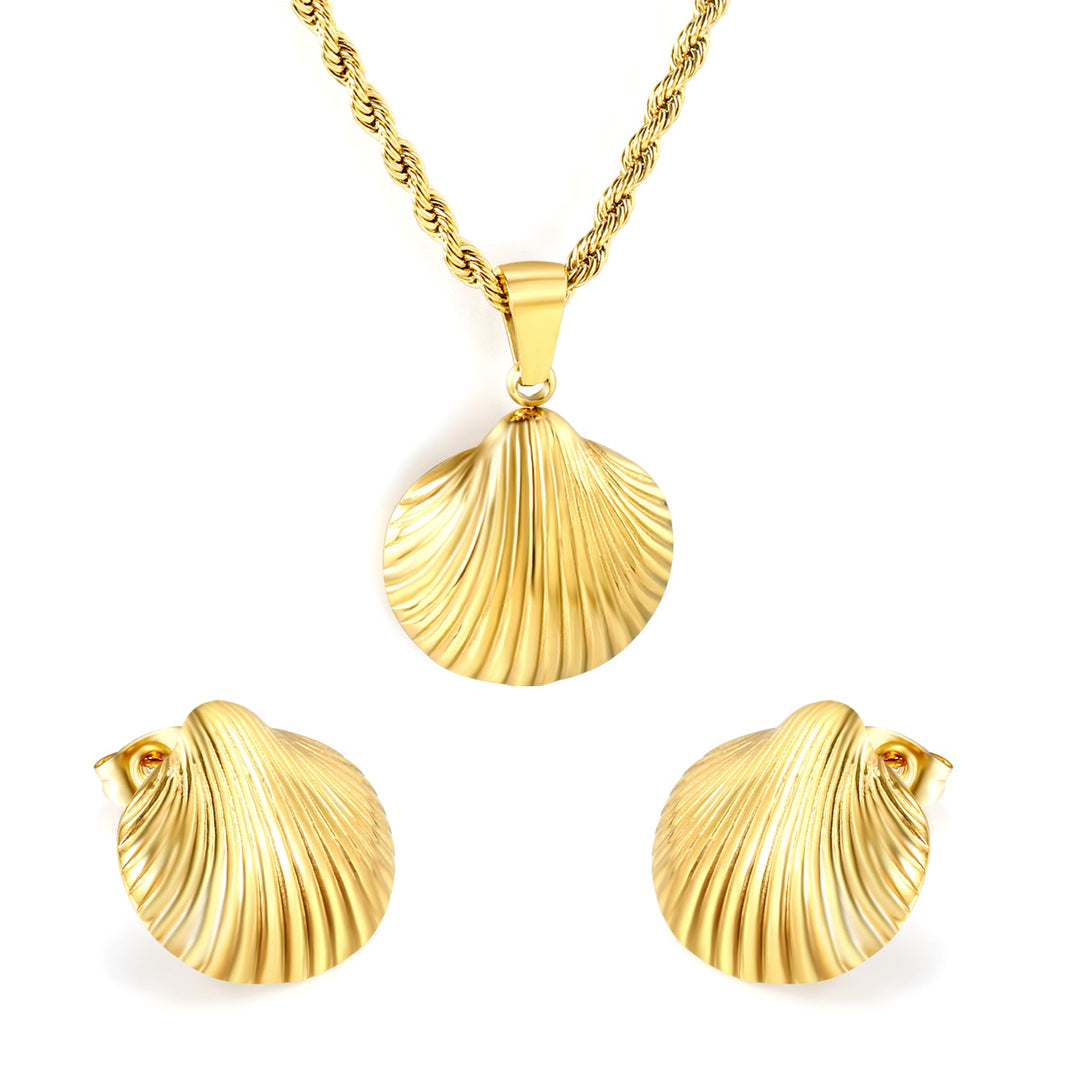 Seashell Radiance Jewelry Set