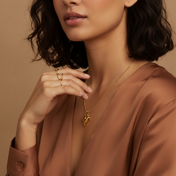 Heartstrings Charm Necklace