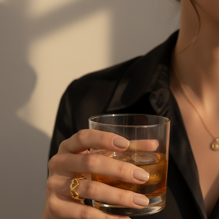 Heartfelt Hollow Ring