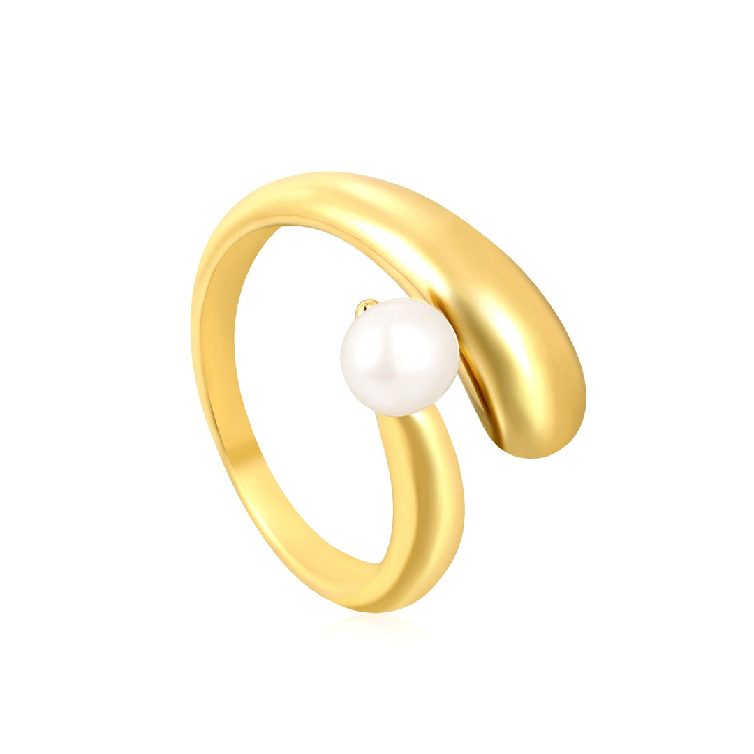 Timeless Pearl Gold Ring