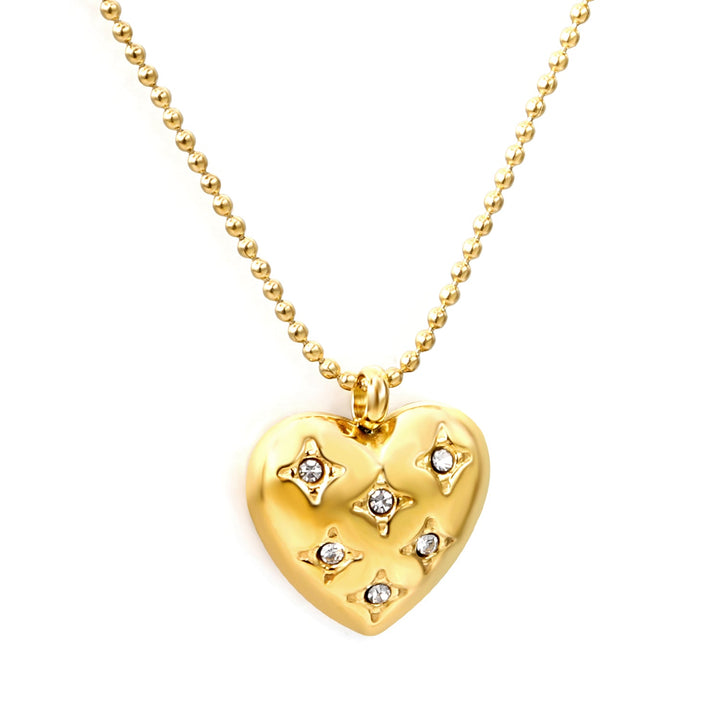 Radiant Heart Diamond Necklace