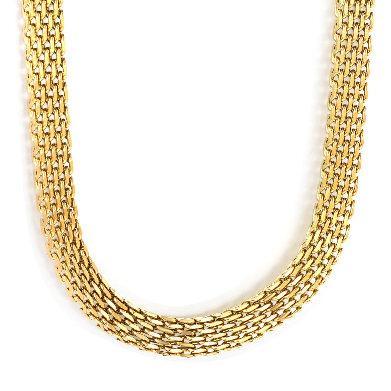 Braided Charm Chain Necklace