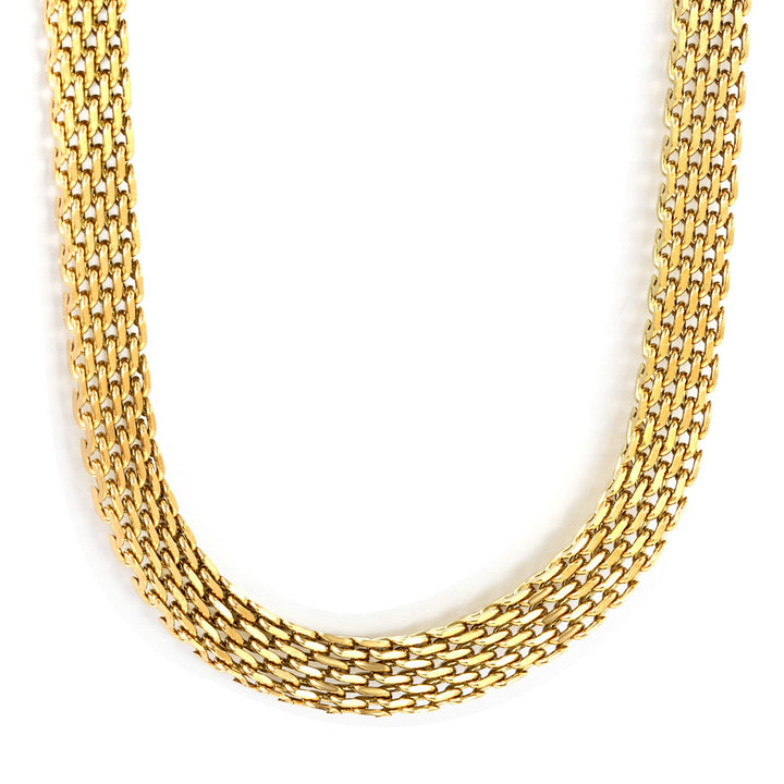 Braided Charm Chain Necklace