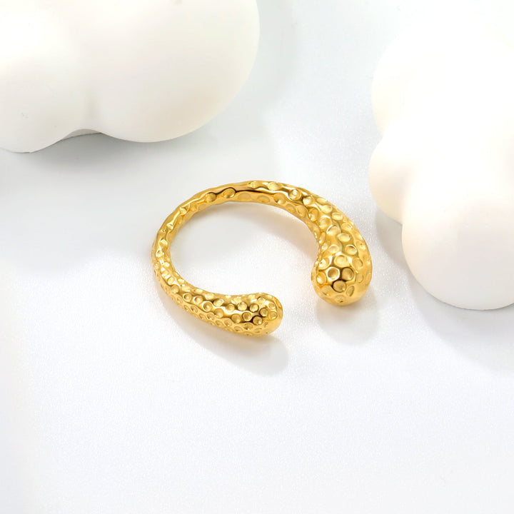 Pitted Gold Essence Ring