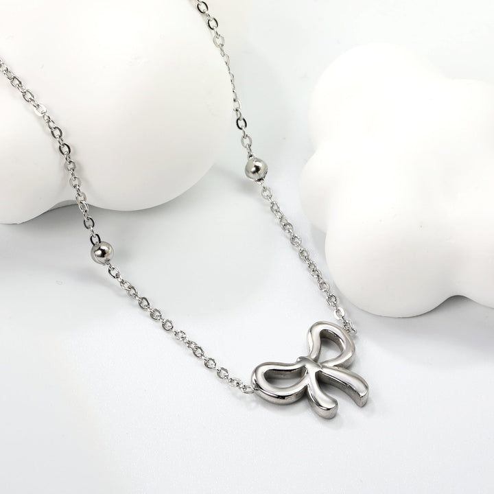 Chic Bow Charm Necklace