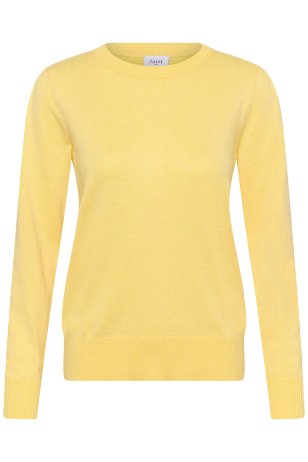 SAINT TROPEZ MILASZ PULLOVER - LEMON DROP MELANGE