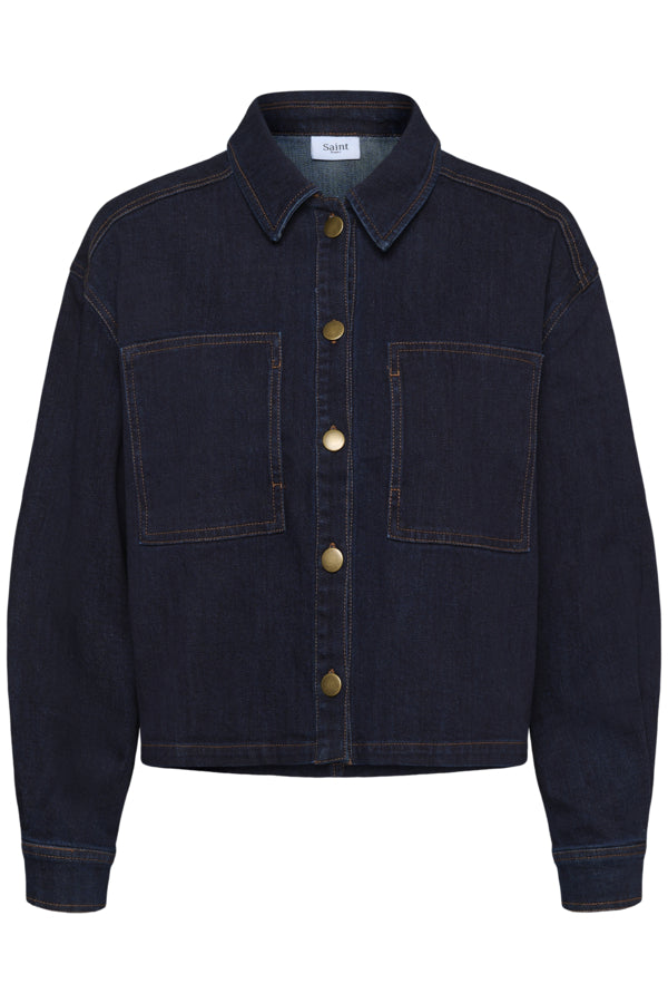 SAMBRINASZ SHIRT - DARK BLUE DENIM