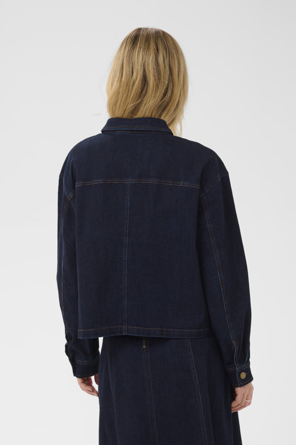 SAMBRINASZ SHIRT - DARK BLUE DENIM