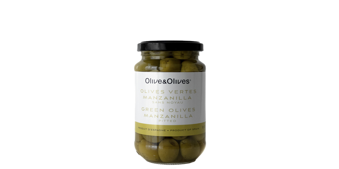 Olive & Olives Olives Pitted Green Manzanilla In Jar