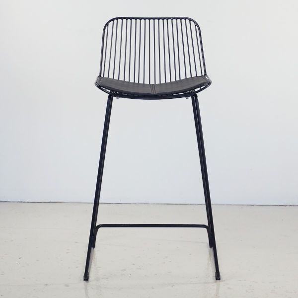 LOUIS COUNTER STOOL BLACK