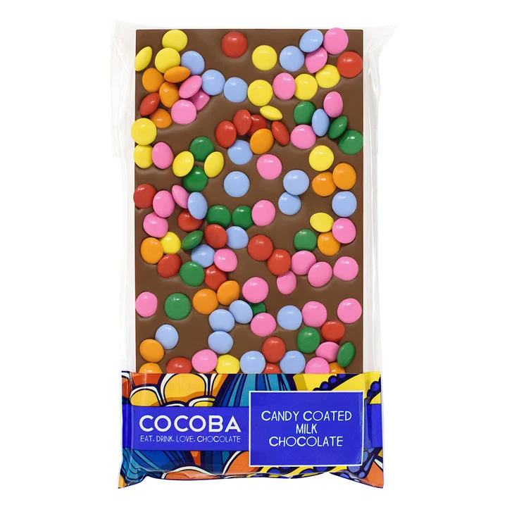 Cocoba Candy Coated Milk Chocolate Bar