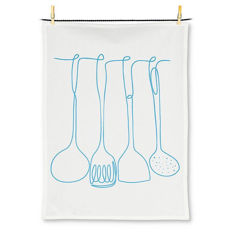 Abbott Utensil Drawing Kitchen Towel